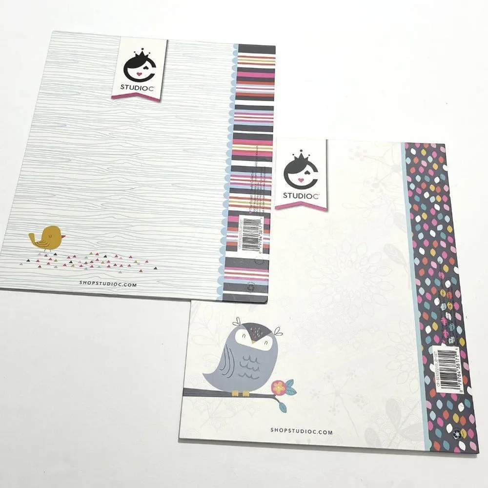 set of 2 folders The Forest Friends collection lot of 5